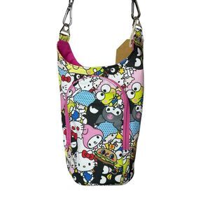 Crossbody Bag Water Bottle Bag Hello Kitty Anime NWT Handmade